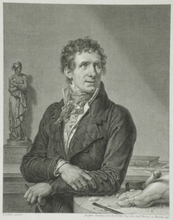 Antonio Canova, 1820. Creator: Joseph Saunders.