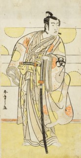 Actor Bando Mitsugoro I (image 2 of 2), 1770s-mid 1780s. Creator: Shunsho.