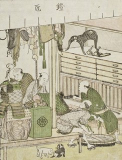 Armorer, c1802. Creator: Hokusai.