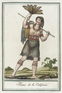Costumes de Différents Pays, 'Femme de la Californie', c1797. Creators: Jacques Grasset de Saint-Sauveur, LF Labrousse.