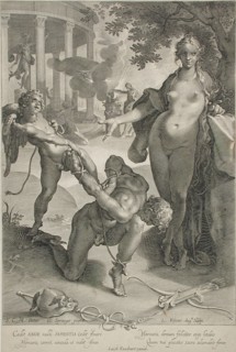 Mercury Conquered by Love, 17th century. Creator: Lucas Kilian.