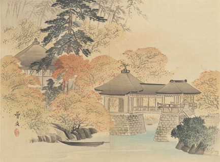 Twenty-Five Views of the Capital (image 1 of 29), Late 19th century. Creator: Morikawa Sobun.