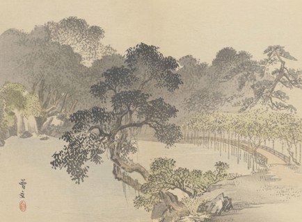 Twenty-Five Views of the Capital (image 8 of 29), Late 19th century. Creator: Morikawa Sobun.