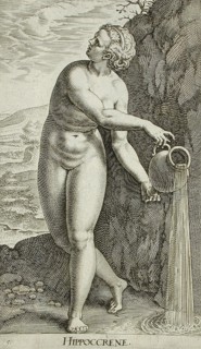 Hippoccrene, 1587. Creator: Philip Galle.