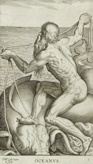 Oceanus, 1586. Creator: Philip Galle.