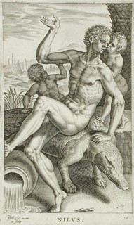 Nilus, 1586. Creator: Philip Galle.