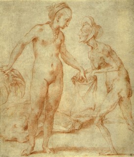 Judith with the Head of Holophernes, between circa 1535 and circa 1540. Creator: Rosso Fiorentino.