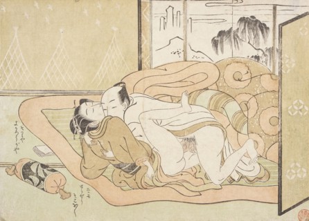 Lovers, c1765. Creator: Suzuki Harunobu.