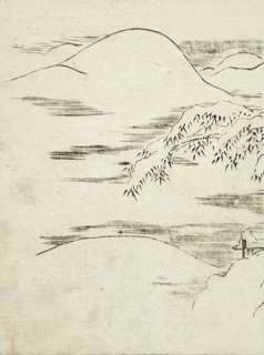 Snow Landscape, c1740. Creator: Tachibana Morikuni.