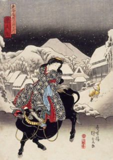 Kambara, c1838. Creator: Utagawa Kunisada.