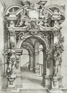 Architectural Fantasy, 1598. Creator: Wendel Dietterlin the Elder.