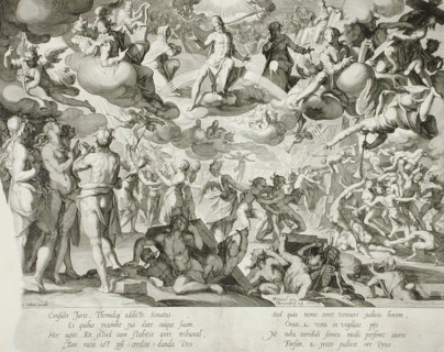 Last Judgment, 1607. Creator: Willem van Swanenburg.