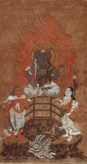 Buddhist Deity Fudo, 19th century. Creator: Unknown.