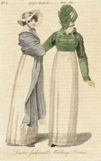 Fashion Plate (London Fashionable Walking Dresses), 1812. Creator: Unknown.