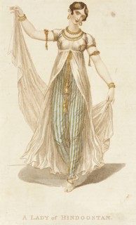 Fashion Plate (A Lady of Hindoostan), 1809. Creator: Unknown.