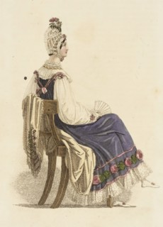Fashion Plate (Half Dress), 1816. Creator: Unknown.