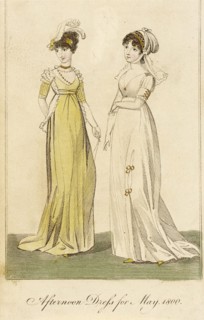 Fashion Plate (Afternoon Dress for May, 1800), 1800. Creator: Unknown.