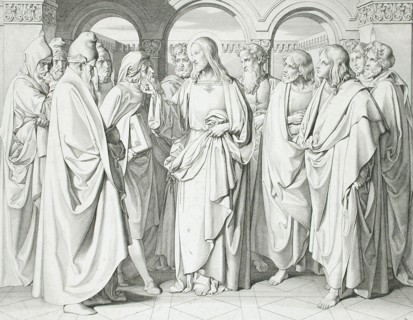 Christ in the Temple, between c1810 and c1820. Creator: August Karl Seinsheim.