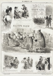 Auguste Klein -Le jour de l'an, 1867. Creator: Cham.