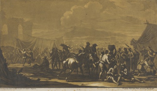 Camp Scene, between 1725 and 1781. Creator: Christian Rugendas.