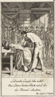 Plate 10 from The Deserter by Sedaine, 1775. Creator: Daniel Berger.