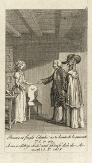 Cecilia or the Story of a Rich Orphan, 1787. Creator: Daniel Nikolaus Chodowiecki.