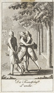 Illustration for 'Uprightness and Hypocrisy', 1793. Creator: Daniel Nikolaus Chodowiecki.
