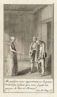 Illustration for Le Sage's 'Gil Blas', 1783. Creator: Daniel Nikolaus Chodowiecki.