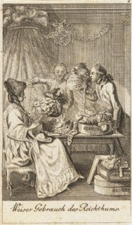 Illustration for 'Life of a Badly Brought Up Young Lady', 1779. Creator: Daniel Nikolaus Chodowiecki.