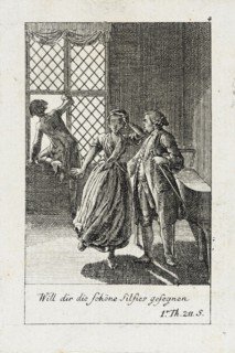 Plate 4 for J.G. Muller's 'Siegfried von Lindenberg', 1783. Creator: Daniel Nikolaus Chodowiecki.