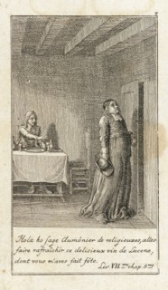 Illustration for Le Sage's 'Gil Blas', 1783. Creator: Daniel Nikolaus Chodowiecki.