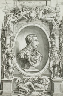Portrait of Giovanni de Medici, 1550. Creator: Enea Vico.