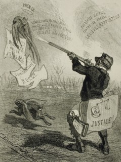 La Comédie politique, 1859. Creator: Félicien Rops.