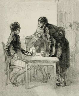 Les Bourgeois, 1856. Creator: Félicien Rops.