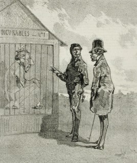 A Gheel dans un an, 1856. Creator: Félicien Rops.