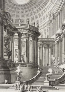 Ancient Temple, c1743. Creator: Giovanni Battista Piranesi.