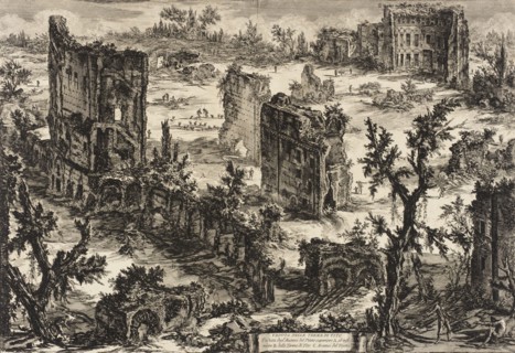 View of the Baths of Titus (image 1 of 2), c1775. Creator: Giovanni Battista Piranesi.