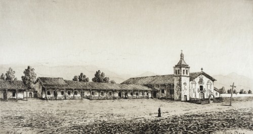 Santa Clara, published in 1883. Creator: Henry Chapman Ford.