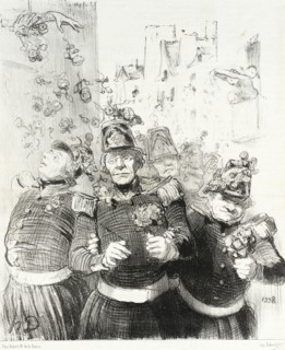 Rifolard est plus charmé que jamais.., 1848. Creator: Honore Daumier.