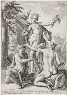 The Three Fates, 1588. Creator: Jacob Matham.