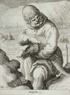 Water, c1588. Creator: Jacques de Gheyn II.