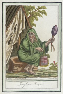 Costumes de Différents Pays, 'Iongleur Iroquois', c1797. Creator: Jacques Grasset de Saint-Sauveur.