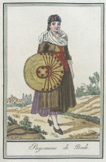 Costumes de Différents Pays, 'Paysanne de Bade', c1797. Creator: Jacques Grasset de Saint-Sauveur.