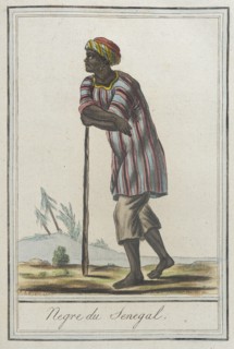 Costumes de Différents Pays, 'Negre du Senegal', c1797. Creator: Jacques Grasset de Saint-Sauveur.