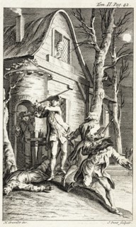 Illustration from Tom Jones, published 1750. Creator: Jan Punt.