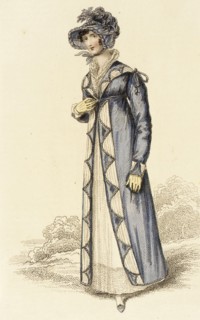 Fashion Plate (Autumnal Walking Dress), 1815. Creator: John Bell.