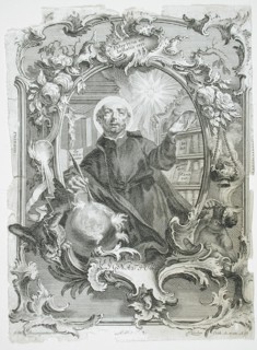 Saint Ignatius Loyola, 18th century. Creator: Joseph Sebastian Klauber.
