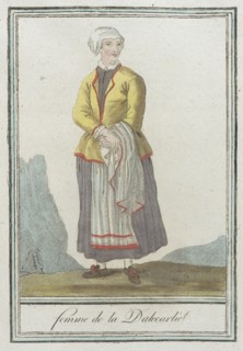 Costumes de Différents Pays, 'Femme de la Dalecarlie', c1797. Creator: Jacques Grasset de Saint-Sauveur.