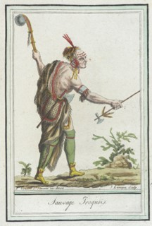 Costumes de Différents Pays, 'Sauvage Iroquois', c1797. Creator: Jacques Grasset de Saint-Sauveur.