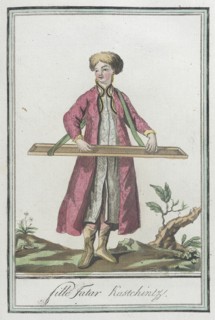 Costumes de Différents Pays, 'Fille Jatar Kastchintz', c1797. Creator: Jacques Grasset de Saint-Sauveur.